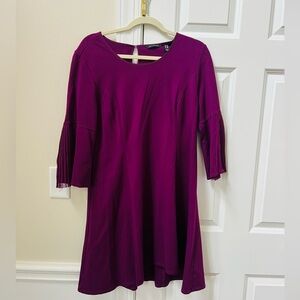 Stunning purple Halston dress size 14P